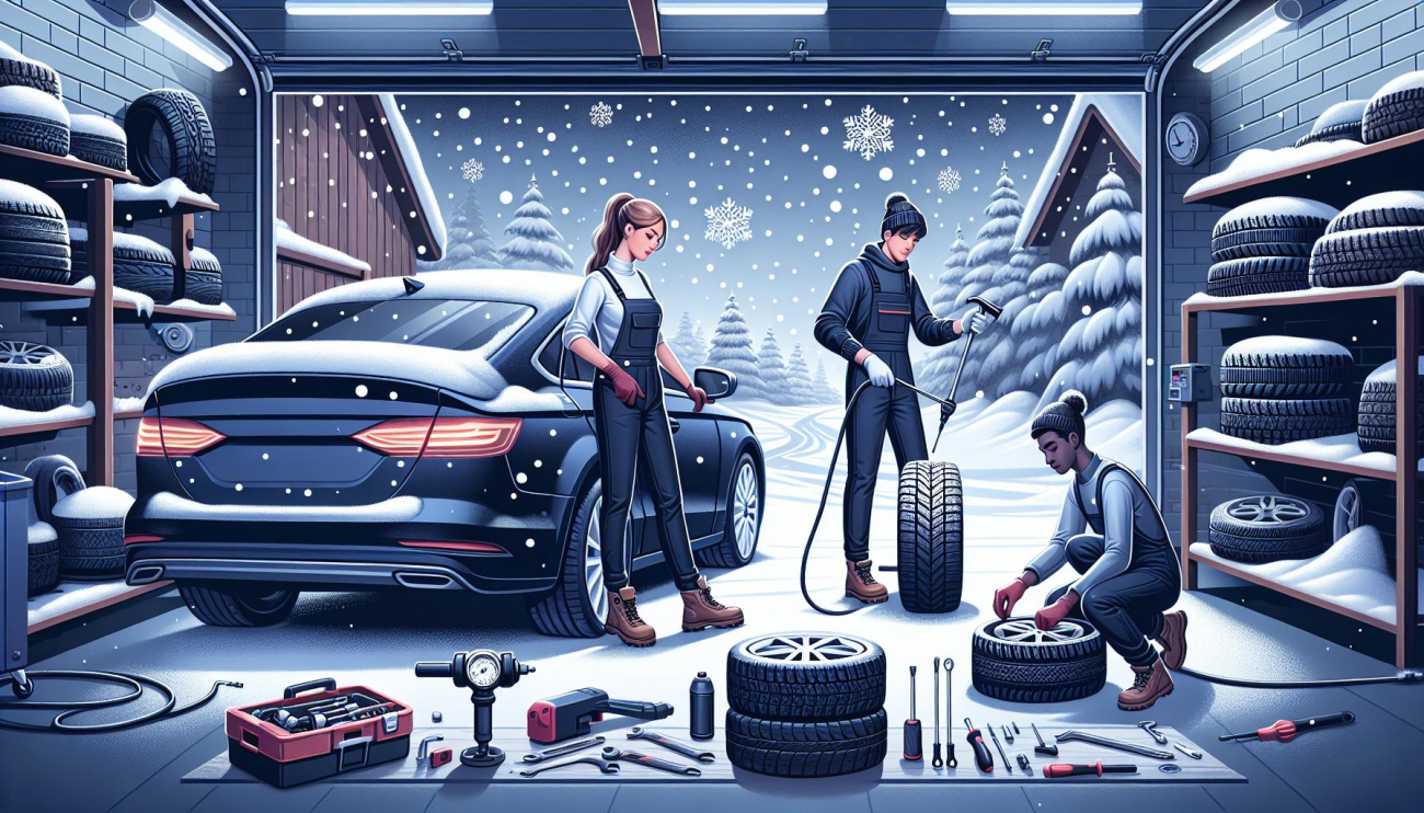Připravte Své Auto na Zimu: Top Tipy pro Bezpečnou Jízdu! 2 Přezutí na zimní pneumatiky a jejich údržba